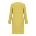 thumbnail image 6 of SELONE Nightgowns for Women Halloween Plus Size Short Nightshirts Ghost Long Sleeve Nightwear Gift for Wife Sleep Dress, 6 of 6