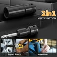thumbnail image 4 of Cordless Impact Wrench, UNTIMATY 1/2 inch  Brushless Impact Gun, Max Torque 320 Ft-lbs（430N.m） Impact Wrench with 21V Brushless Motor, with 3.0Ah Li-ion Battery & 7 Sockets,Yellow, 4 of 7