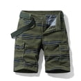 thumbnail image 2 of ZVNAΖH Mens Shorts Clearance Elastic Waistband with Pockets Mens Summer Casual Cargo Shorts, 2 of 3