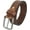 Brown, variant on Men's Genuine Leather Classic Everyday Jean Belt, 1 1/2" Men Handmade Casual Dress Belts