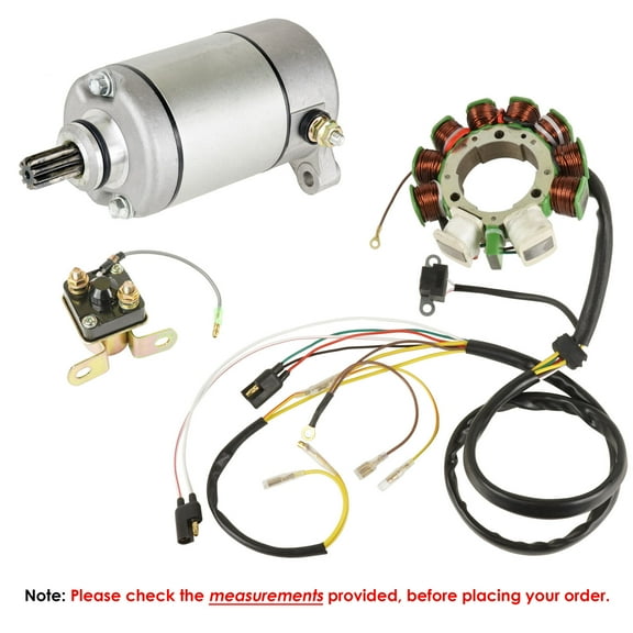 Stator for Polaris Sportsman 500 Starter & Solenoid 1998 1999 2000 2001 Atv New