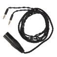 thumbnail image 1 of Cable de auriculares dual XL Rto de 4 pines, Cable de auriculares XLR macho XL Rto de 4 pines Cable de auriculares dual XL Rto Funcionalidad versátil, 1 of 9