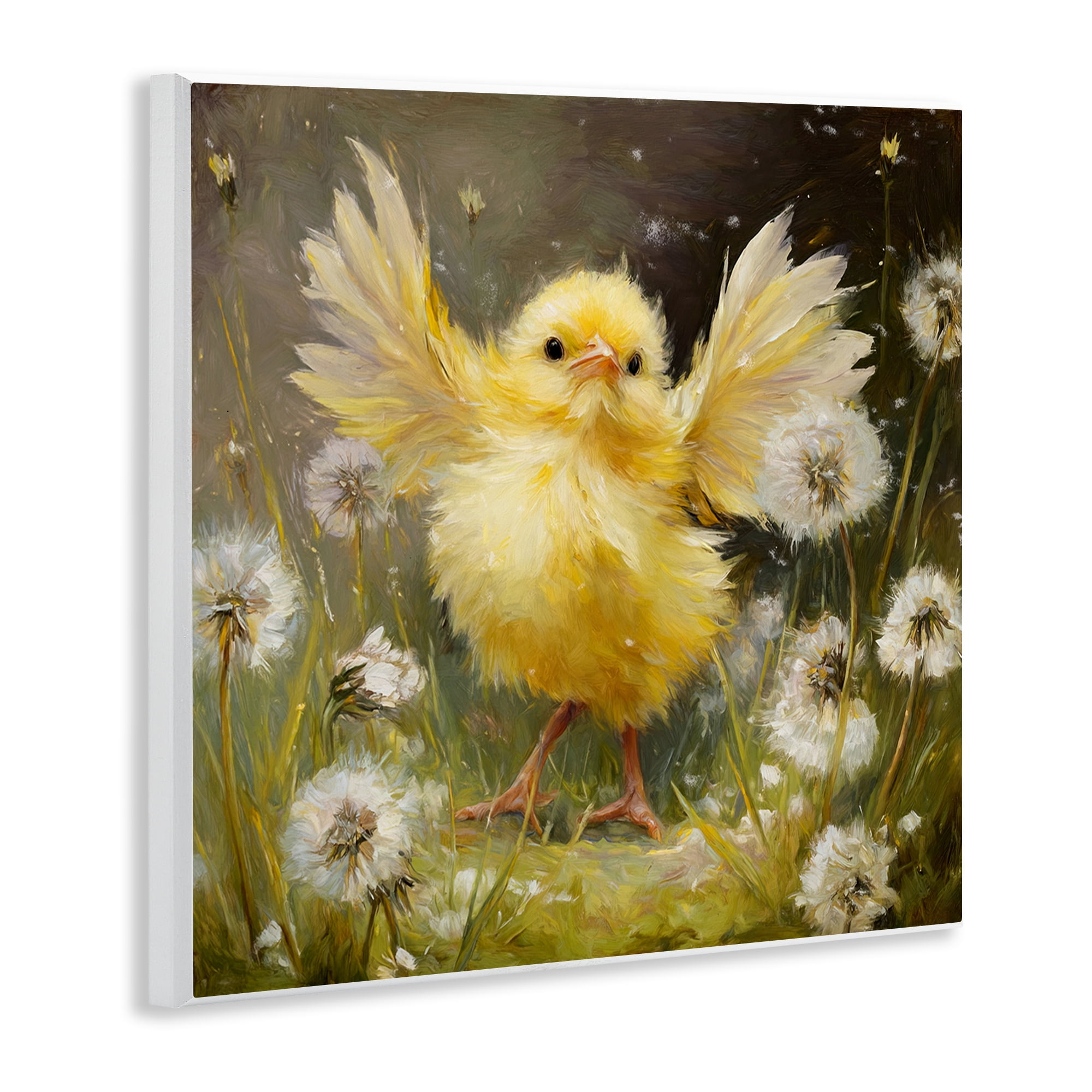 Stupell Industries Free As A Peep Chick Wall Plaque Art, design by Tina LeCour