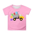 thumbnail image 3 of Girls Tshirts Packs Size 10-12 Graphic Short Sleeve Blouse Tops Pull-On Cute Back To School Shirts Girls Birthday Casual Summer Tops, 3 of 5
