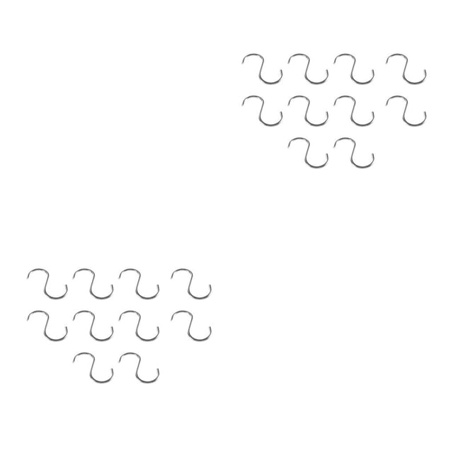 Kenally Paquete de 10 ganchos para toldo de plástico de acero inoxidable, percha para campistas, tienda de campaña, soporte de Clip para luz de fiesta, Type1 NO1 Kenally CBP209350