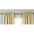 thumbnail image 2 of Olive Green Rod Pocket Matka Raw Silk Curtain / Drape  - 43W x 108L - Piece, 2 of 2