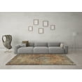 thumbnail image 3 of Ahgly Company Indoor Rectangle Abstract Light Blue Contemporary Area Rugs, 2' x 3', 3 of 4