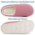 thumbnail image 6 of GymChoice Women's Fuzzy Slippers,Casual Memory Foam House Slippers Fuzzy Plush Lined Anti-Skid Slip On Bedroon Shoe Indoor&Outdoo, 6 of 9