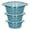 Blue, variant on 3 Set Plastic Wash Basin Bowl Dish Tub Heavy Duty Material for Family Kitchen Bathroom
