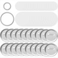 thumbnail image 1 of 200 Juegos de Suministros para Hacer Botones, 58 mm/2,25 Pulgadas, Botones en , Alfileres, Piezas, 32 mm/1,26 Pulgadas, Insignias Redondas de Metal en ., 1 of 5
