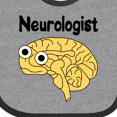 thumbnail image 4 of Inktastic Neurologist Brain Boys or Girls Baby Bib, 4 of 4