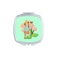 thumbnail image 1 of Guide de Voyage Wizzard Miroir d'Excursion Portable Poche Compacte Maquillage Double Face Verre, 1 of 3