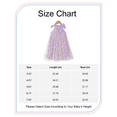 thumbnail image 2 of Little Girls Clothes Little Girls Tulle Dress 6Y Girls Summer Halter Dress 7Y Girls Sleeveless Solid Color Floral Dress Purple, 2 of 8