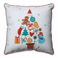 thumbnail image 1 of Pillow Perfect 599014 16 Po Cadeau Arbre Carré Rouge Jeter Oreiller, 1 of 1