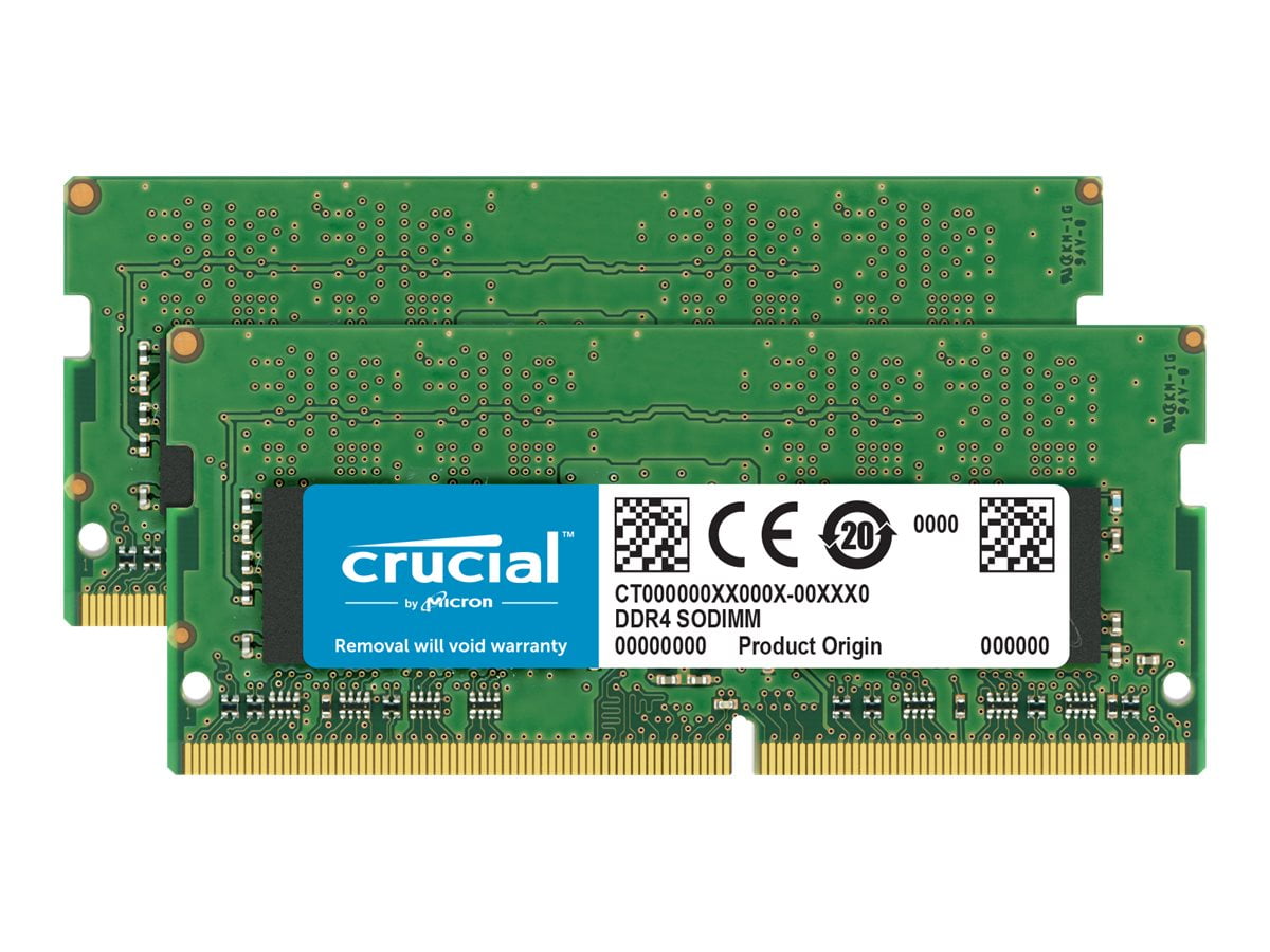 DDR4-2400 32GB(16GB×2枚) crucial 【公式通販】