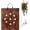 Large Size, variant on Staghorn Fern Mounting Kit, Hangable Wall Plate—Vertical Air Plant Planter for Indoor Bedroom, Kitchen, Sunroom, Hallway, and Workplace