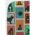 thumbnail image 5 of Lots of Black French Bulldog Quilted Blanket 50x60, 5 of 5