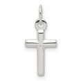 thumbnail image 4 of 925 Sterling Silver Cross Charm Pendant Pendant, 4 of 6