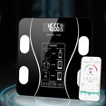 thumbnail image 4 of Básculas personales electrónicas, básculas personales digitales con tecnología Step-On, 180 kg, gran pantalla LCD retroiluminada kaili Sencillez, 4 of 5