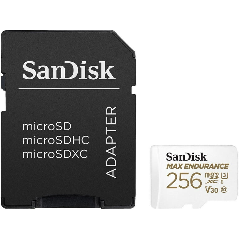 SanDisk 256GB MAX Endurance microSDXC HD Memory Card - SDSQQVR 