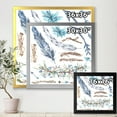 thumbnail image 4 of Designart 'Tribal Forest Elements' Bohemian & Eclectic Framed Art Print, 4 of 4