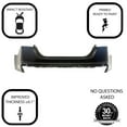 thumbnail image 3 of DCP Primed Rear Upper Bumper Cover Fascia for 2019 2020 Nissan Altima SL S SR SV, 3 of 7