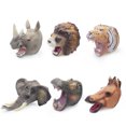 thumbnail image 2 of Amyove 6pcs Simulation Hand Puppet Toy Realistic Elephant Rhinoceros Lion Animal Model Doll Toys For Children, 2 of 6