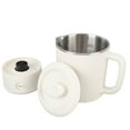 thumbnail image 1 of Electric Kettle, 600ml Hot Water Boiler 600W, Fast Heating, 304 Stainless Steel, Intelligent Temperature Control, for Brewing Tea, Coffee,  Noodles, 1 of 7