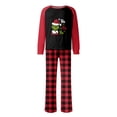 thumbnail image 2 of Conjuntos de pijamas navideños familiares a juego Grinch 2024, pijama de Grinch con parte superior y pantalones de pijama a cuadros, pijama de Grinch para niños y adultos para la familia, Hombres 2XL, 2 of 4