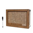 thumbnail image 1 of Cateissary Hucha de escritorio para niños, caja de madera duradera para desarrollar buenos hábitos de ahorro Almacenamiento y organización del hogar 2000euros+bolígrafo, 1 of 6