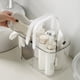 thumbnail image 5 of Cesta de Caddy de Ducha, Cesta de Ducha de Ducha Transparente Canasta Multipósito de Gran Capacidad Diseño Hueco Liviano para Baño, 5 of 7