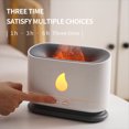 thumbnail image 3 of Yuarrent Humidificador de aire de llama, aceite esencial, difusor de Aroma interior recargable para dormitorio con luz nocturna, generador de niebla de Humidificadores Yuarrent HA063462-00, 3 of 6