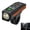 Black1, variant on Bike Headlight with 1800 Lumens, Digital Display & 110dB Horn, IPX6 Waterproof