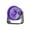 Purple, variant on Outoloxit Multi Functional High Wind Household Fan with Air Circulation Desktop Small Light Sound Desktop Lighting Fan