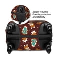 thumbnail image 5 of Luggage Cover Anti Scratch, Christmas Gingerbread Elastic Suitcase Protector Suitcase Covers for Luggage Fits 18-32 Inch Luggage, 5 of 6