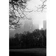 thumbnail image 2 of Grey, Jace 13x18 White Modern Wood Framed Museum Art Print Titled - Central Park A, 2 of 4