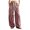 Pink, variant on COMVALUE Women's Baggy Wide Leg Pants Casual Drawstring Harem Pants Bohemian Trousers with Big Pockets (Black, 3XL)