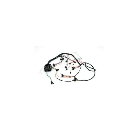 Camaro Under Dash - Eckler's Premier Products 33-183921 Camaro Under Dash Main Wiring Harness, For Cars With ManualTransmission Console Shift & Factory Console Gauges,