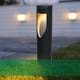 thumbnail image 1 of Luz de camino LED solar | Lámpara de estaca de paisaje de jardín al aire libre | Acero inoxidable y plástico | IP44 Resistente al agua | Encendido/apagado automático | Blanco cálido | 8x8x34cm | 1, 1 of 6