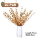 thumbnail image 2 of 20 piezas de tallo de eucalipto, tallo de hoja de eucalipto Artificial, adorno floral para oficina en casa, decoración de boda, 2 of 5