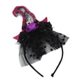 thumbnail image 2 of Diadema de Halloween Accesorio para El Cabello de /decoración Diadema de Encaje Elástico/diadema para Favores de Fiesta Juego de Simulación Niños Estilo D, 2 of 8