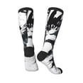 thumbnail image 5 of Lsque Abstract Eagle Ink Printed Crew Socks Men's Women's LightWeight Thin Casual Calf Socks ,Knee High Socks,Cotton Socks, 5 of 9