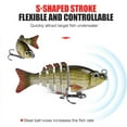 thumbnail image 3 of Self-Propelled Robotic Lure - 3D Bionic Swimming Bait with AI Motion, Electronic Bass Lure for Lake Ocean Fishing, 3 of 7