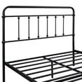 thumbnail image 6 of Full Size Metal Platform Bed Frame with Headboard & Footboard Premium Steel Slat Support,Victorian Style Mattress Foundation, Black, 6 of 7