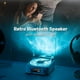 thumbnail image 3 of KW03 Altavoz de Retro RGB Inalámbrico Bluetooth 5.0 Tocadiscos Reproductor de Altavoz Sonido Estéreo con Ruido, 3 of 5
