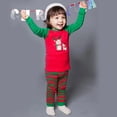 thumbnail image 2 of Pijamas de Navidad para niños Y niñas, ropa de dormir de elfo, Papá Noel, ropa de dormir para niños pequeños, regalo de Año Nuevo, ropa de Otoño de 2 a 7 años, 2 of 4