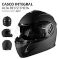 thumbnail image 1 of Casco Integral Motociclista Onof  MH5889 Cerrado Negro Mate Deportivo Certificacion DOT - M, 1 of 7