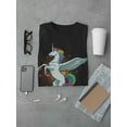 thumbnail image 3 of Unicorn Posing T-Shirt Men -Image by Shutterstock, Male Large, 3 of 4