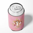 thumbnail image 4 of Cavapoo Pink Flowers Can or Bottle Hugger, 4 of 5