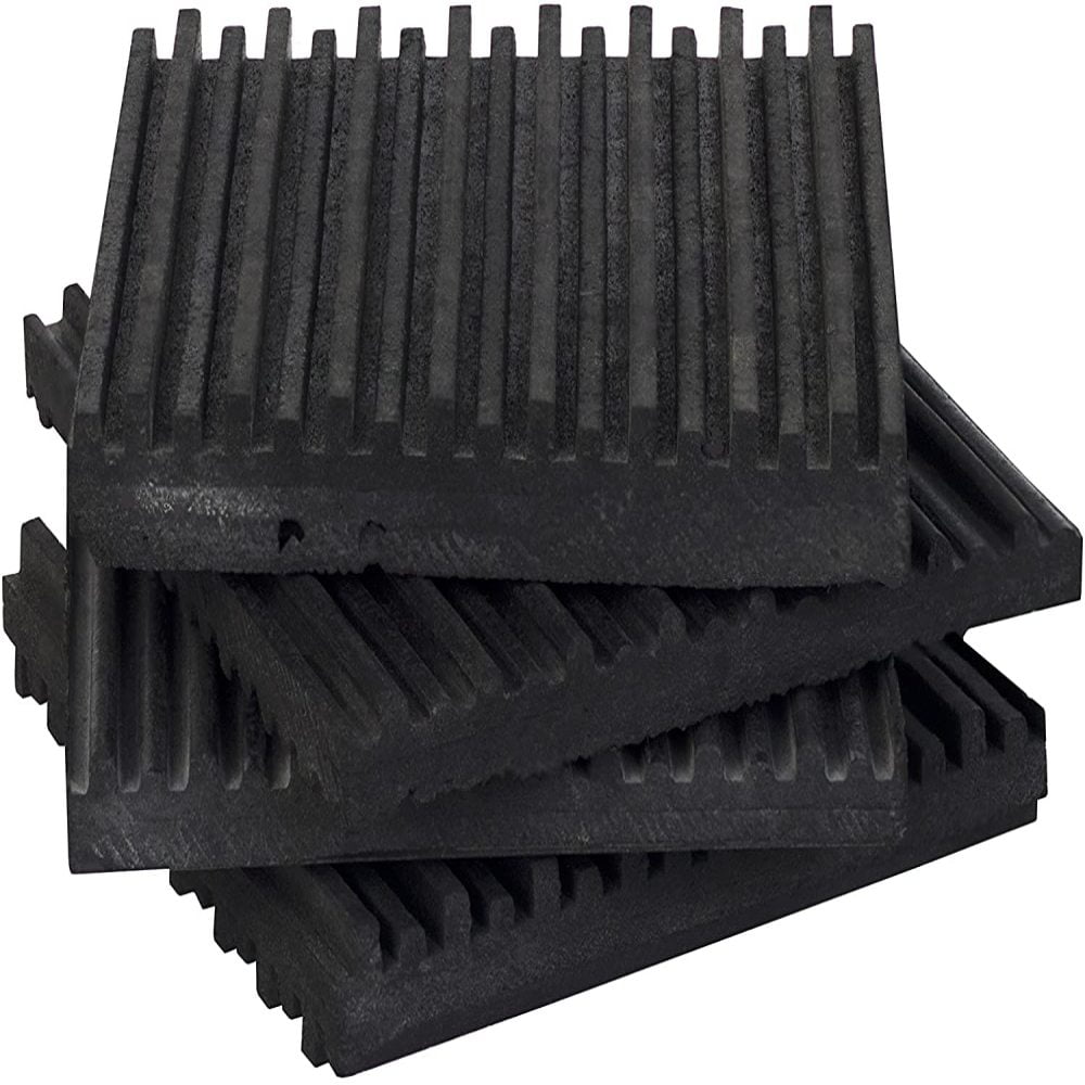 3 x 3 x 1 w/FREE SHIPPING USA-Made 4-PK Anti-Vibration Pads for Air Compressors 